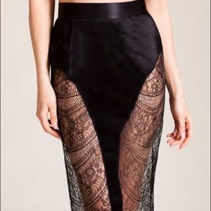 La Perla Brocade Lace Skirt
